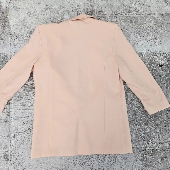 DO+BE Women Blazer Pink Tone Polyester Open Jacket Coat Size S - Picture 8 of 11